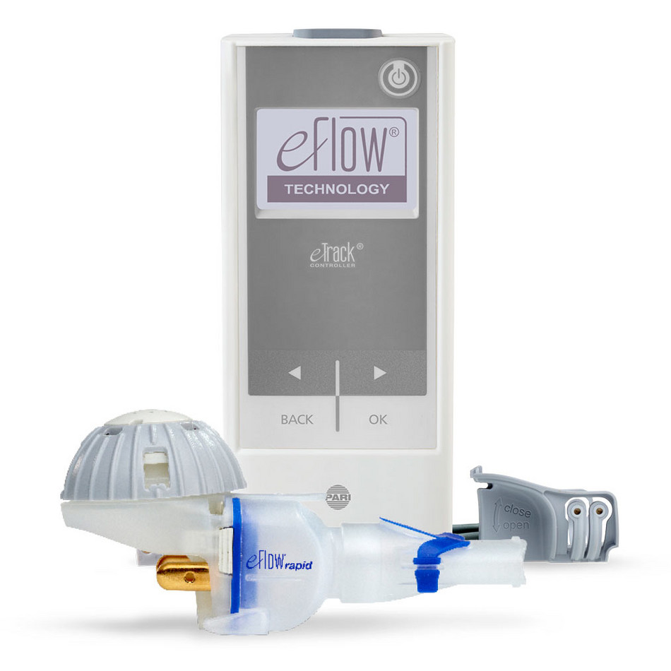 eFlow rapid Inhalationssystem mit eTrack Controller