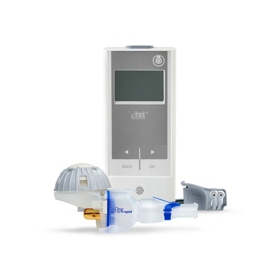 eFlow rapid Inhalationssystem mit eTrack Controller