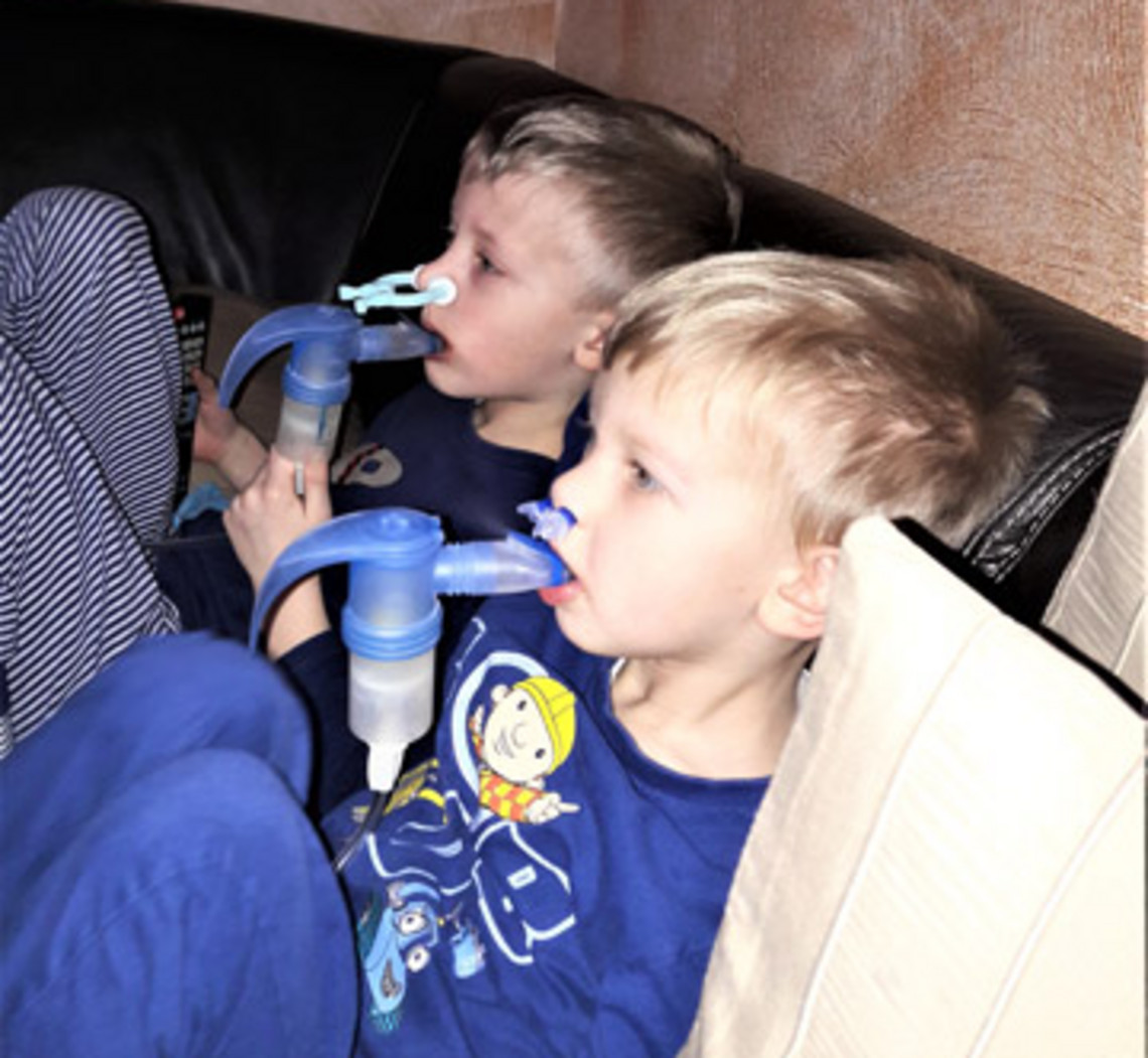 "Within a few weeks we learned that we had two terminally ill children," says Nadine Sachse "Within a few weeks we learned that we had two terminally ill children," says Nadine Sachse