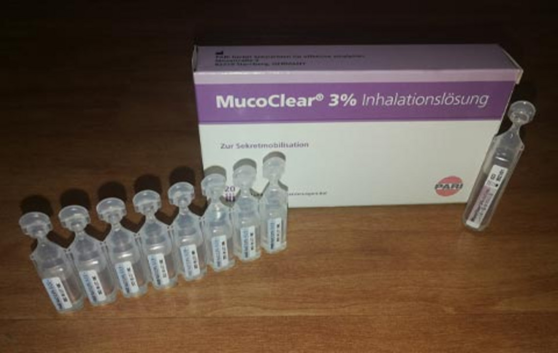 MucoClear 3% Inhalation Solution with Ampulles MucoClear 3% Inhalation Solution