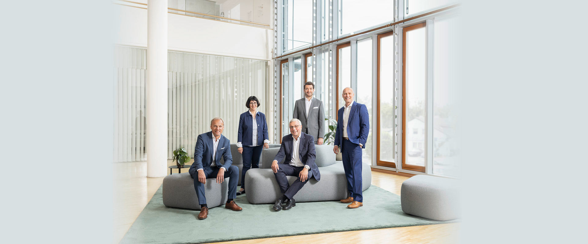 The executive leadership team of the PARI Group