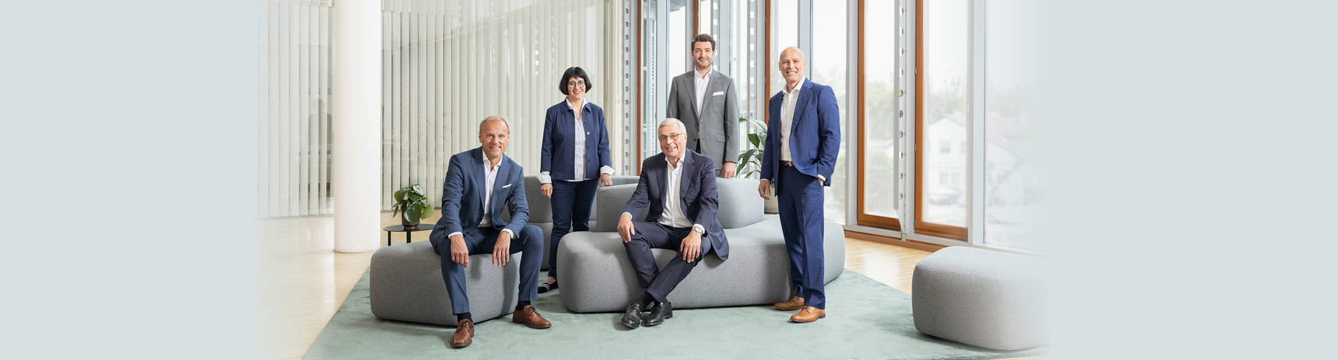 The executive leadership team of the PARI Group