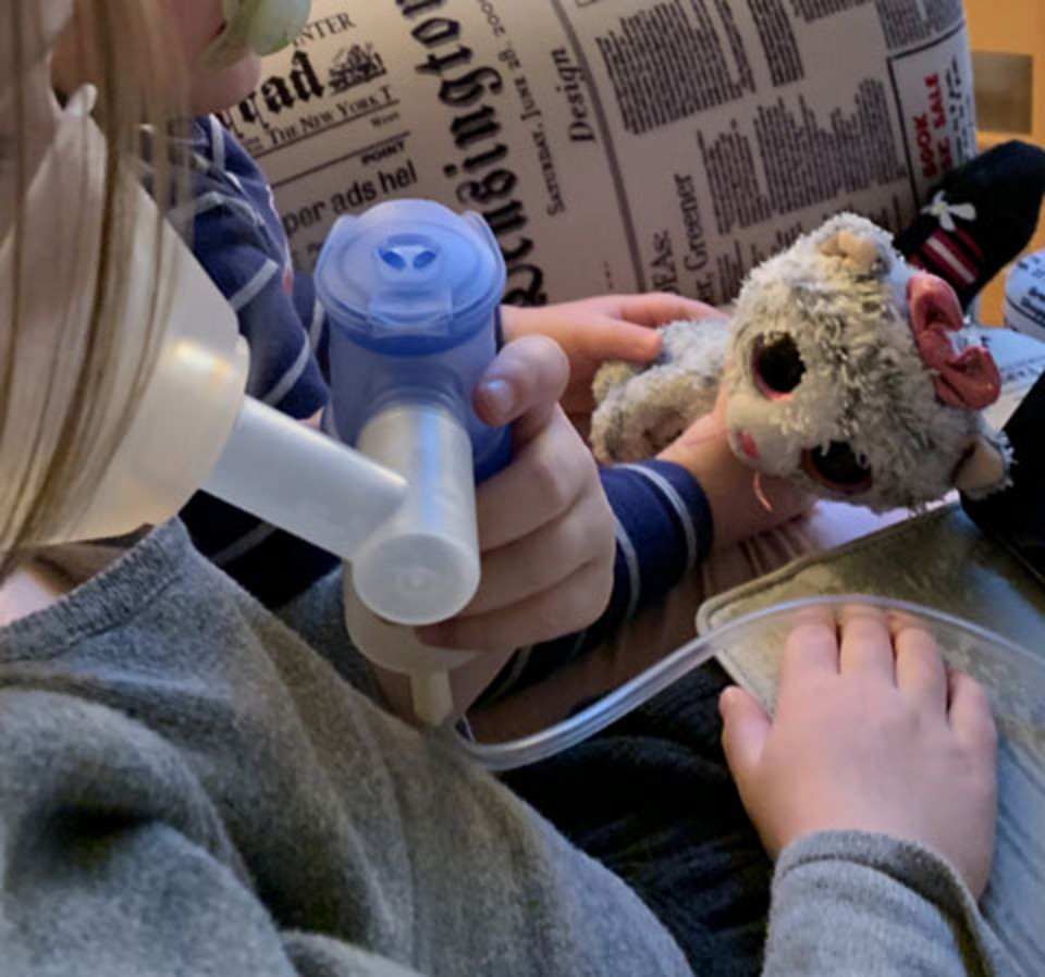 Kinder zur Inhalation motivieren Kinder zur Inhalation motivieren