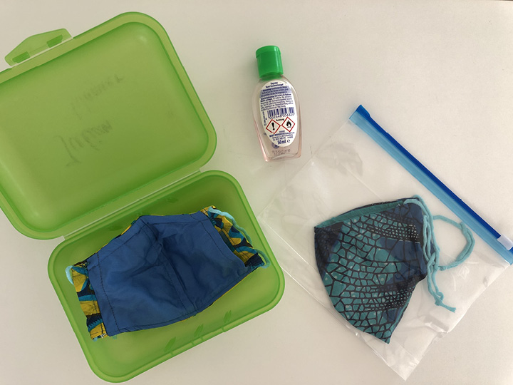 Mask requirement - storage of masks Mask requirement - storage of masks