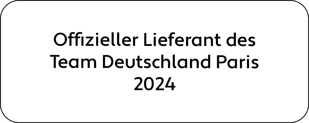 Offizieller Lieferant des Team Deutschland in Paris 2024