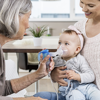 How to use a nebuliser correctly with babies, toddlers and children How to use a nebuliser correctly with babies, toddlers and children