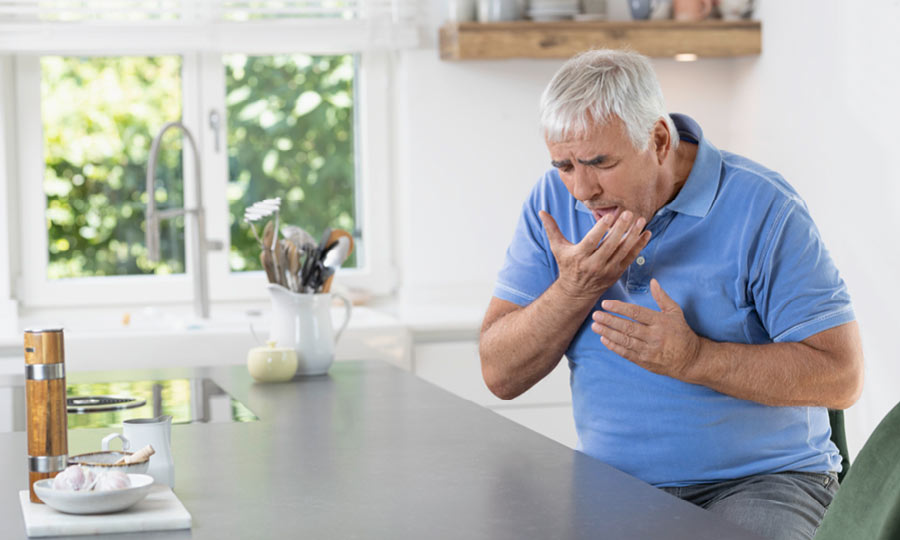 In everyday life, COPD can be noticed, for example, through shortness of breath In everyday life, COPD can be noticed, for example, through shortness of breath